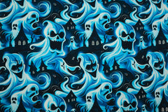 French Terry Digital Gespenster