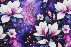 French Terry Digital Magnolien