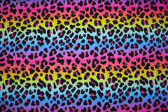 French Terry Digital Rainbow Leo - Design 1