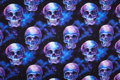 French Terry Digital Scary Skulls