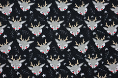 Sweatshirtstoff Sweet Reindeer Fräulein von Julie 2669