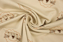 French Terry Kleine Löwen