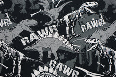 French Terry RAWR Dino Fräulein von Julie 4354