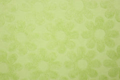 Frottee Stoff Blumen