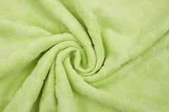 Frottee Stoff Blumen