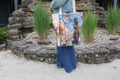 Canvas Taschenpanel Shopper by Stenzo - Gemälde