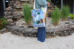 Canvas Taschenpanel Shopper by Stenzo - Gemälde