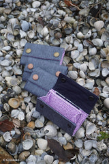 Kunstleder Denim Look Neptun