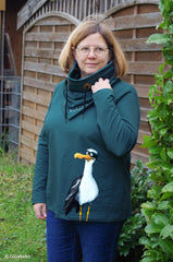 Panel French Terry Seagull Ole by Thorsten Berger