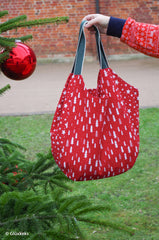 Canvas Wiebke Punkte - 637 rot