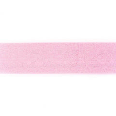Gummiband Silber Glitzer 50mm