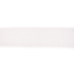 Gummiband Silber Glitzer 50mm