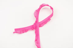 Gummiband Wäschegummi mit Spitze