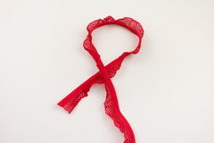 Gummiband Wäschegummi mit Spitze