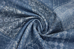 Half Panama Digital Jeansoptik