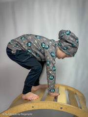 Baumwolljersey Monsta by mrs. Mint Design