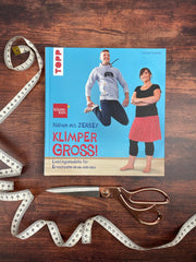 Nähen mit Jersey by Klimperklein - gebundene Ausgabe