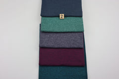 Stoffpaket Bündchen meliert - Farbkombi 2