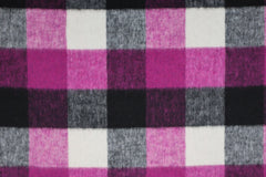 Woll-Jacquard Black Check