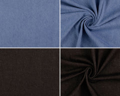 Jeansstoff Emil - blau