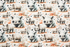 Baumwolljersey Digital Big Eye