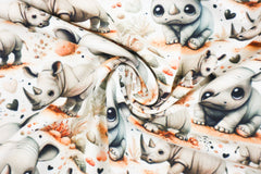 Baumwolljersey Digital Big Eye