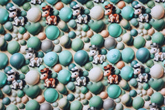 Baumwolljersey Digital Pony Balloon