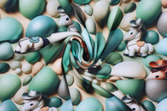 Baumwolljersey Digital Pony Balloon