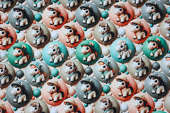 Baumwolljersey Digital Pony Balloon