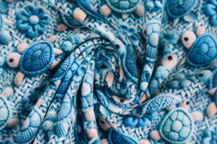 Baumwolljersey Digital Knitted Cuties