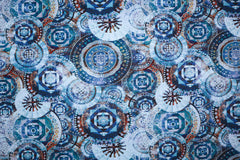 Baumwolljersey Orient Mandala