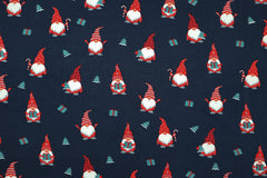 Baumwolljersey Weihnachtswichtel