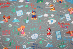 Lizenz Baumwolljersey Paw Patrol Travel Crew