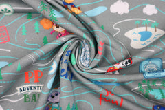 Lizenz Baumwolljersey Paw Patrol Travel Crew