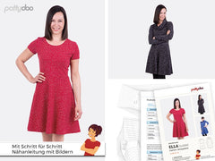 Schnittmuster Pattydoo Damen Jerseykleid ELLA