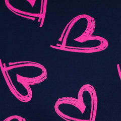 Denim Jersey Neon Liebe