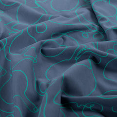 French Terry Denim Gino by Qjutie