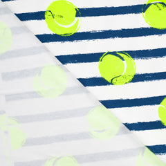 French Terry Neon Tennis by Qjutie