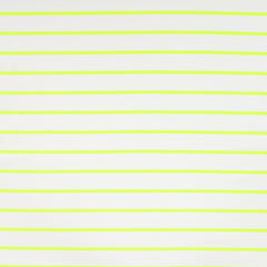 French Terry Light Neon Stripes