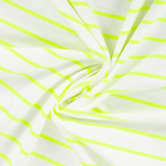 French Terry Light Neon Stripes