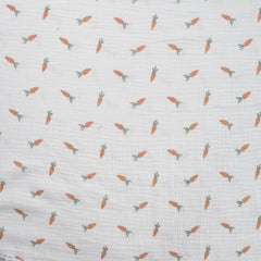 Double Gauze Musselin Carrots by Qjutie