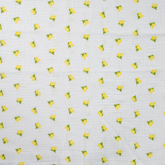 Double Gauze Musselin Lemons by Qjutie