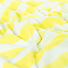 Frottee Streifen Yellow by Qjutie