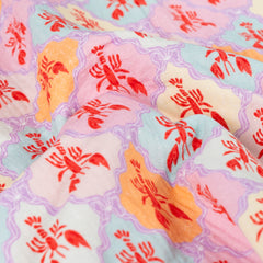 Baumwolle gesteppt Lobster by Qjutie