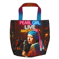 Canvas Taschenpanel Wendetasche - Pearl Girl