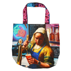Canvas Taschenpanel Wendetasche - Pearl Girl