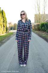 Viskosewebware Geoluxe Leo by ki-ba-doo - 255 dunkelblau