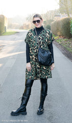 Viskosewebware Geoluxe Leo by ki-ba-doo - 563 dunkelgrün