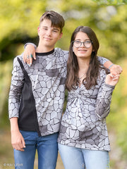 Baumwolljersey Mosaiik by Bienvenido Colorido