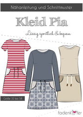 Schnittmuster Fadenkäfer Kleid Pia Damen